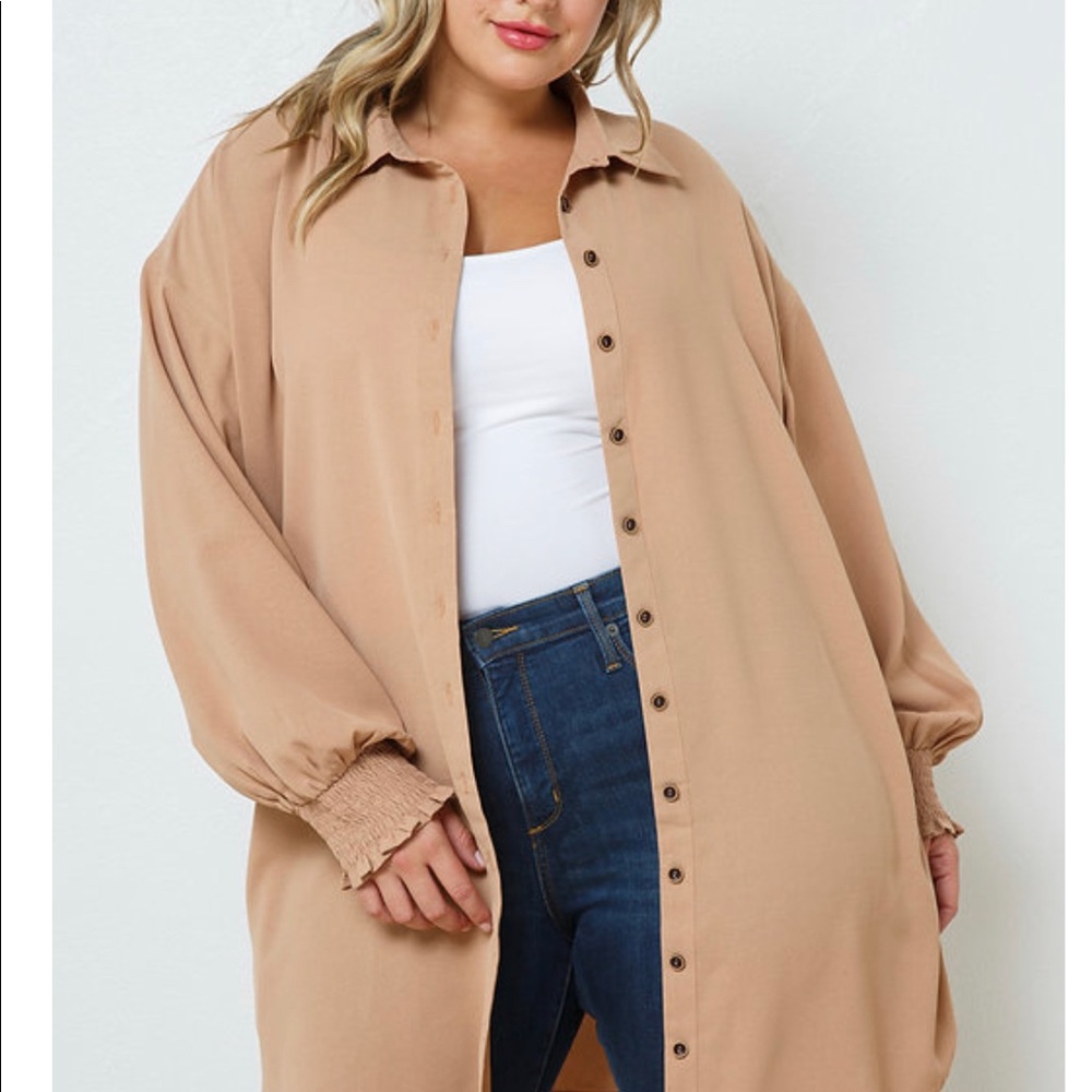 Rory Shirt Dress - Plus Size